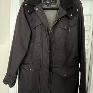 Men's Filson Smoke color Waxed Jacket